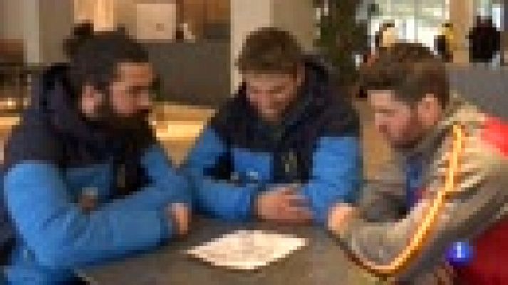  - Pyeongchang 2018: Los 'riders' españoles analizan el circuito antes de la final