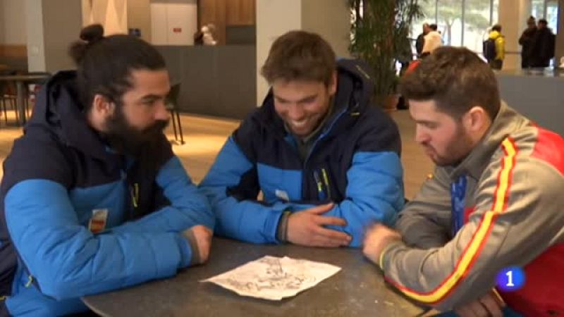 Pyeongchang 2018: Los 'riders' españoles analizan el circuito antes de la final