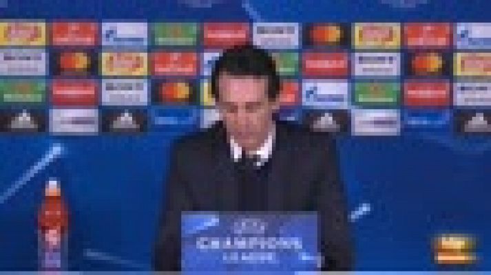 Emery: "El árbitro ha desequilibrado el partido desde el principio"