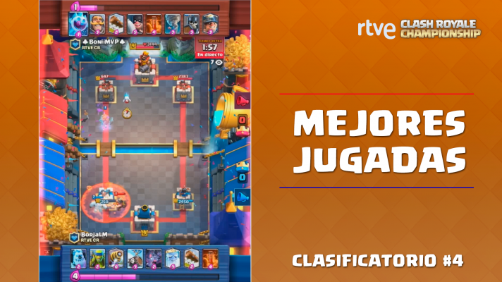 Clash Royale Championship - Clasificatorio #4 - Las mejores jugadas