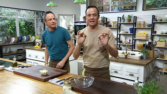 Torres en la cocina - Habitas con navajas y solomillo finas hierbas