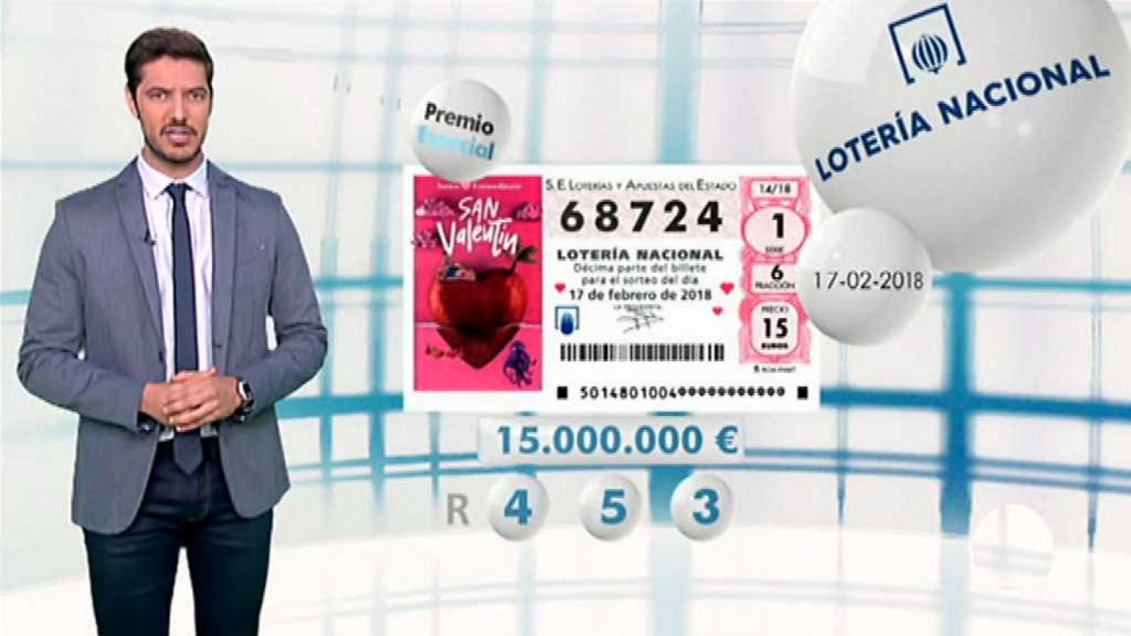 Loterías: Lotería Nacional - 17/02/18 | RTVE Play