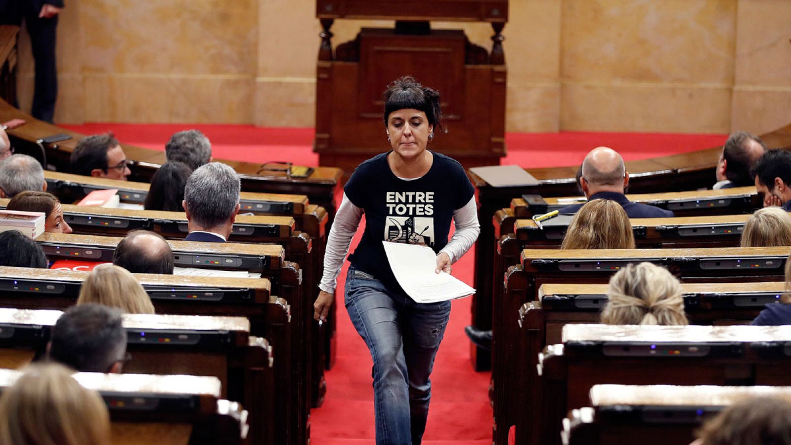 La CUP explica que Anna Gabriel está en Suiza preparando su estrategia de defensa 