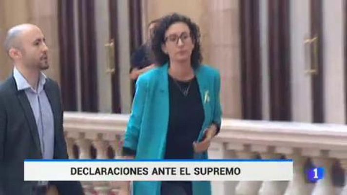 Marta Rovira (ERC) y Marta Pascal (PDeCAT) declaran este lunes en el TS