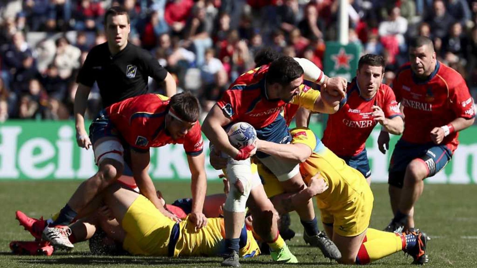 Rugby - España vs. Rumania - Completo