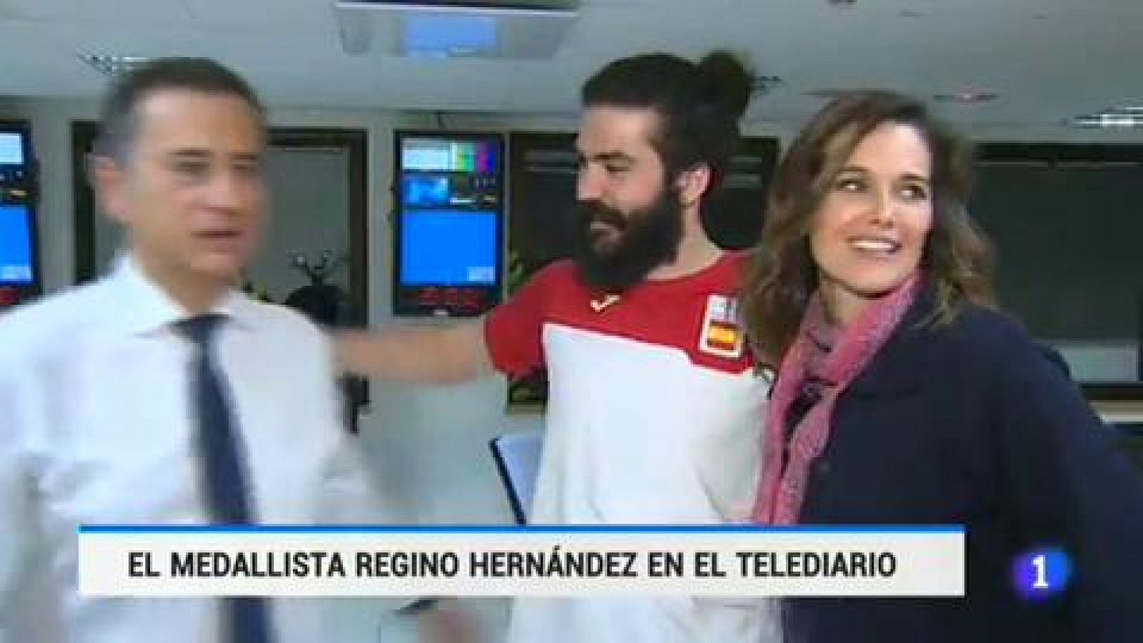 Telediario 1: Regino Hernández: "El recibimiento ha sido increíble, se agradece la repercusión" | RTVE Play