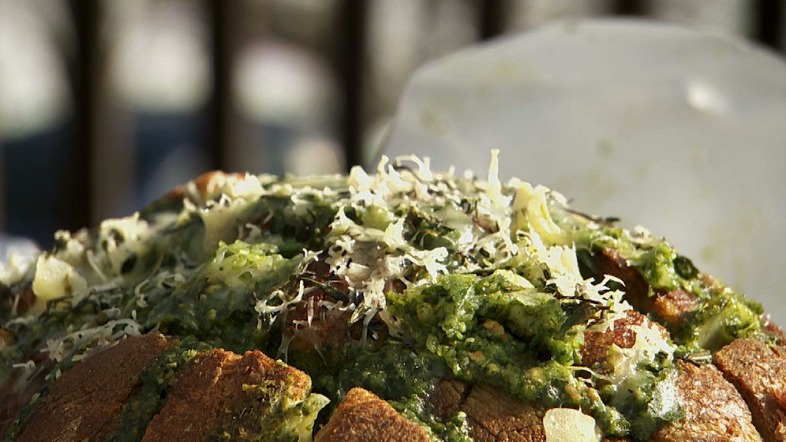 Torres en la cocina - Pan relleno