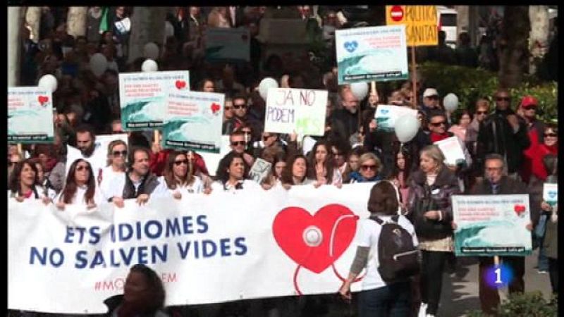  Polèmica del català a la sanitat pública