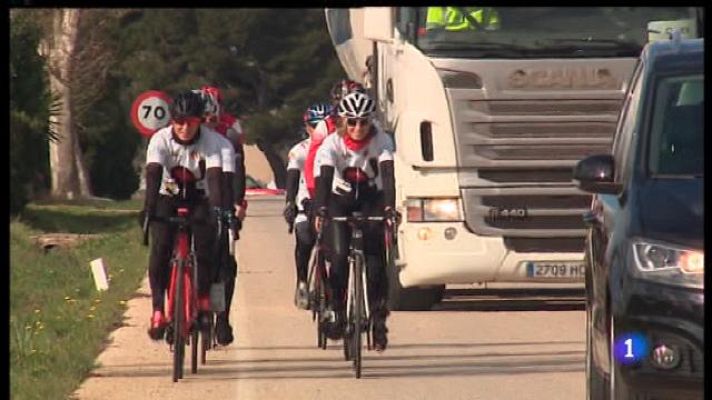 Informatiu Balear - Classes viàries per preservar la seguretat dels ciclistes