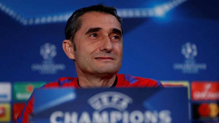 Telediario 1 - Valverde: "Cualquier momento es malo para enfrentarte al Chelsea"