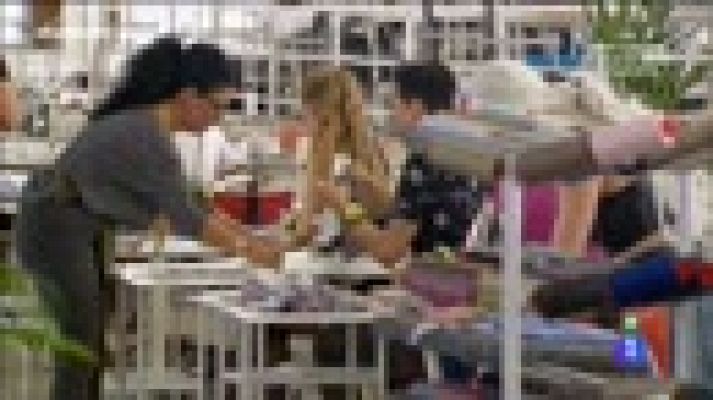 Maestros de la costura - Eduardo le confiesa a Caprile que no le gusta Alicia