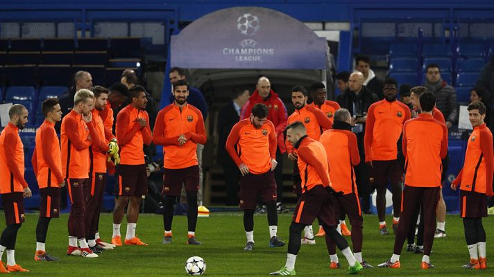 El Chelsea toma el pulso al Barça en Stamford Bridge