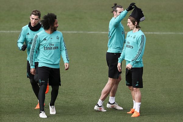 Modric y Marcelo son duda para el partido ante el PSG
