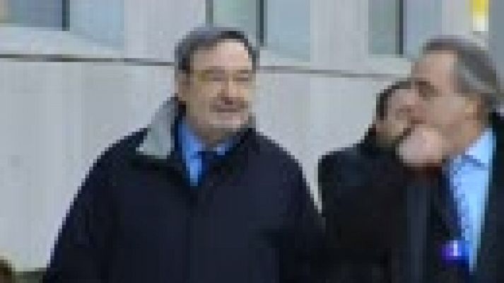 Telediario 1 - La excúpula de Catalunya Caixa declara ante el juez que el Banco de España conocía las operaciones