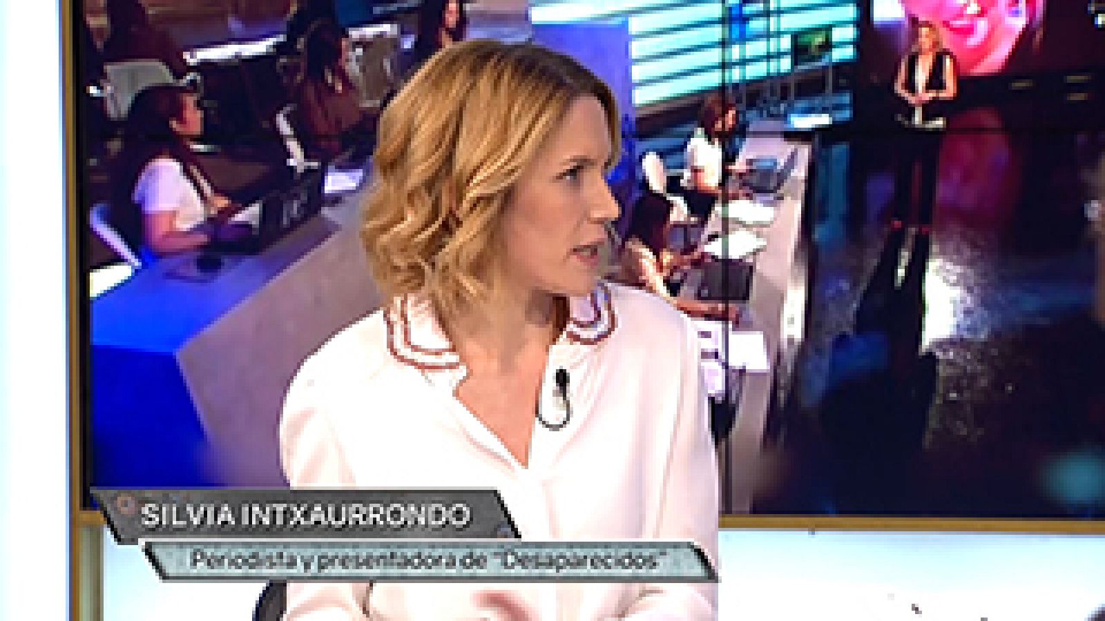 Nos visita Silvia Intxaurrondo presentadora de 'Desaparecidos'. Nos destacó que las redes sociales es clave para el programa
