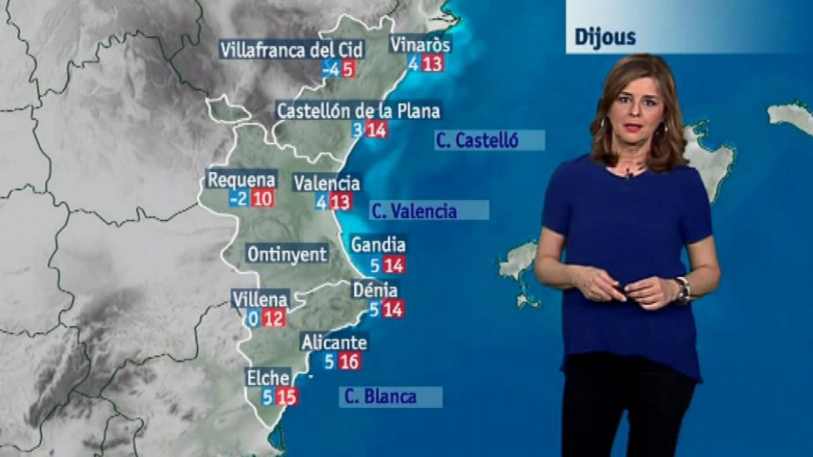 L'informatiu - Comunitat Valenciana: El tiempo en la Comunidad Valenciana - 21/02/18 | RTVE Play