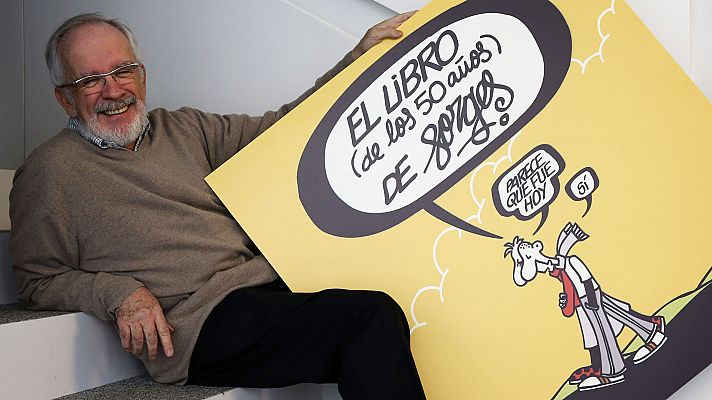 Telediario 1 - Muere el humorista gráfico Antonio Fraguas, 'Forges'