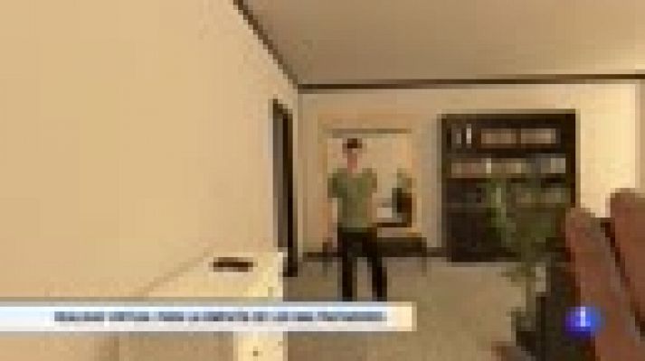 Telediario 1 - Rehabilitan a condenados por violencia machista con un programa de realidad virtual