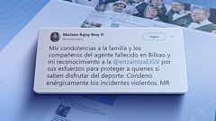 El mundo de la política condena la muerte de un ertzaina