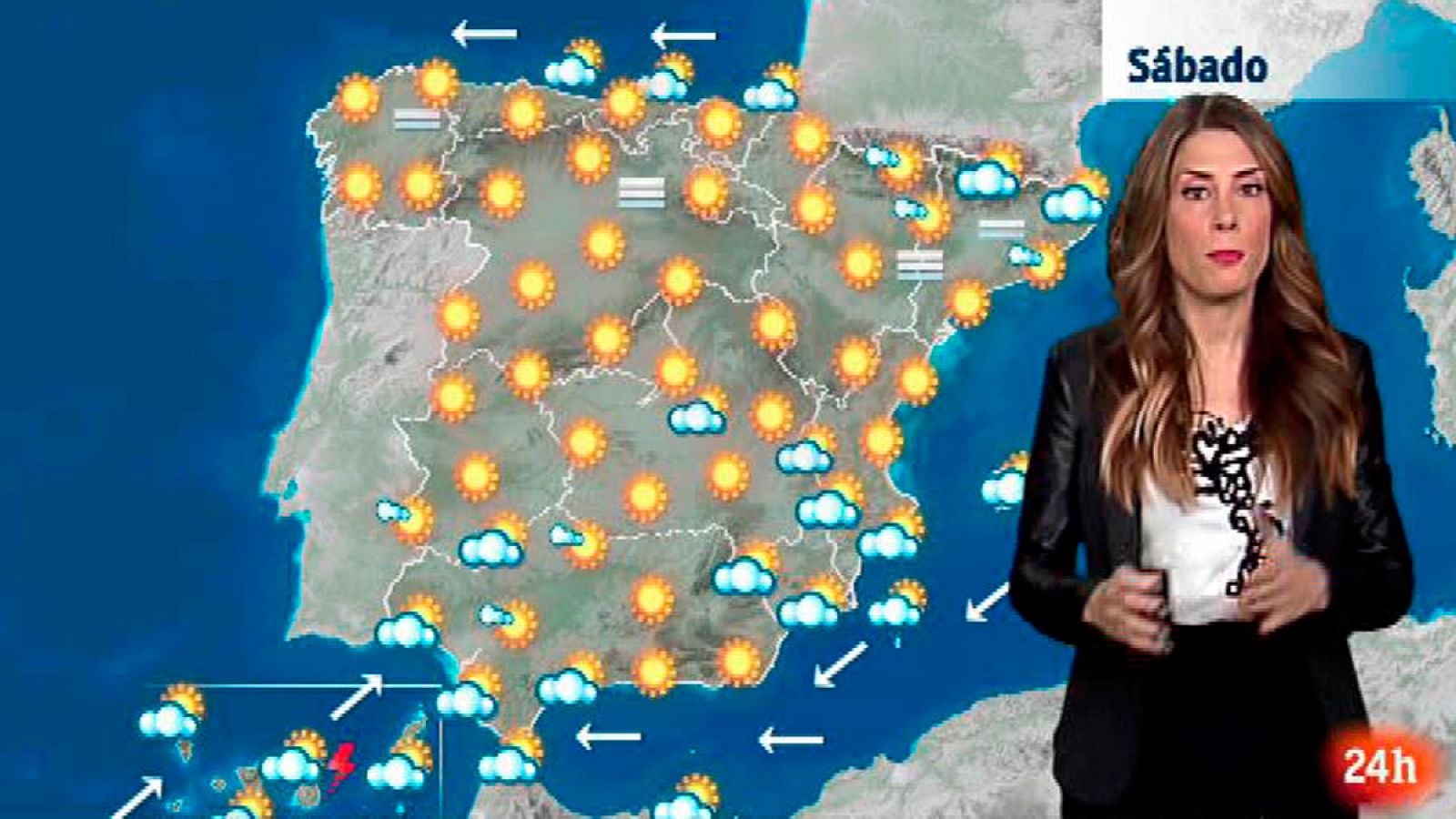Sol y heladas en el interior peninsular y lluvias en Canarias