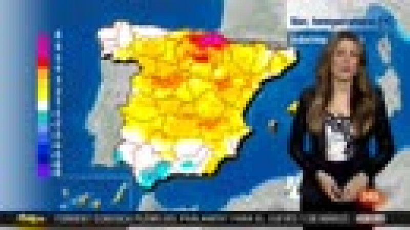 Sol y heladas en el interior peninsular y lluvias en Canarias