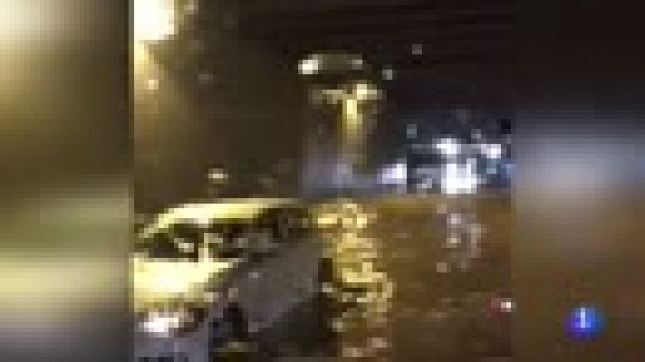 Telediario 1 - Jornada de tregua después de fuertes precipitaciones en Canarias