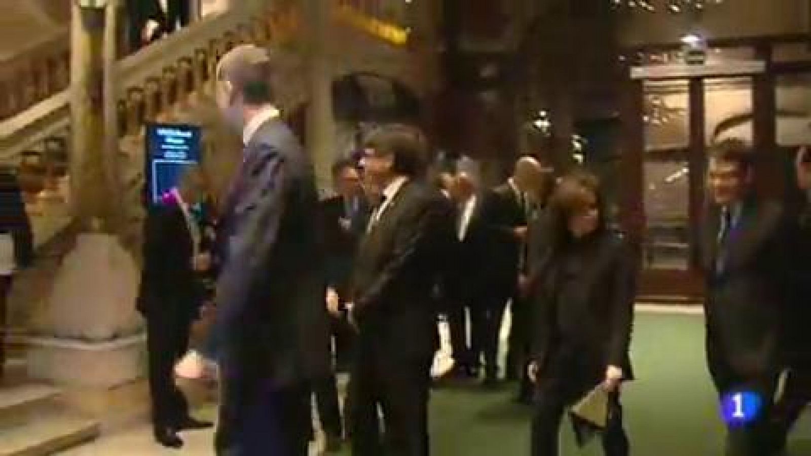 El rey preside la inauguración del MWC en su primera visita a Cataluña desde la aplicación del 155