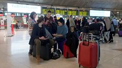 El temporal en Canarias incomunica a Tenerife durante dos horas y afecta a más de 70 vuelos
