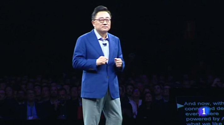 Telediario 1 - El Congreso Mundial de Móviles llega a Barcelona con muchas novedades