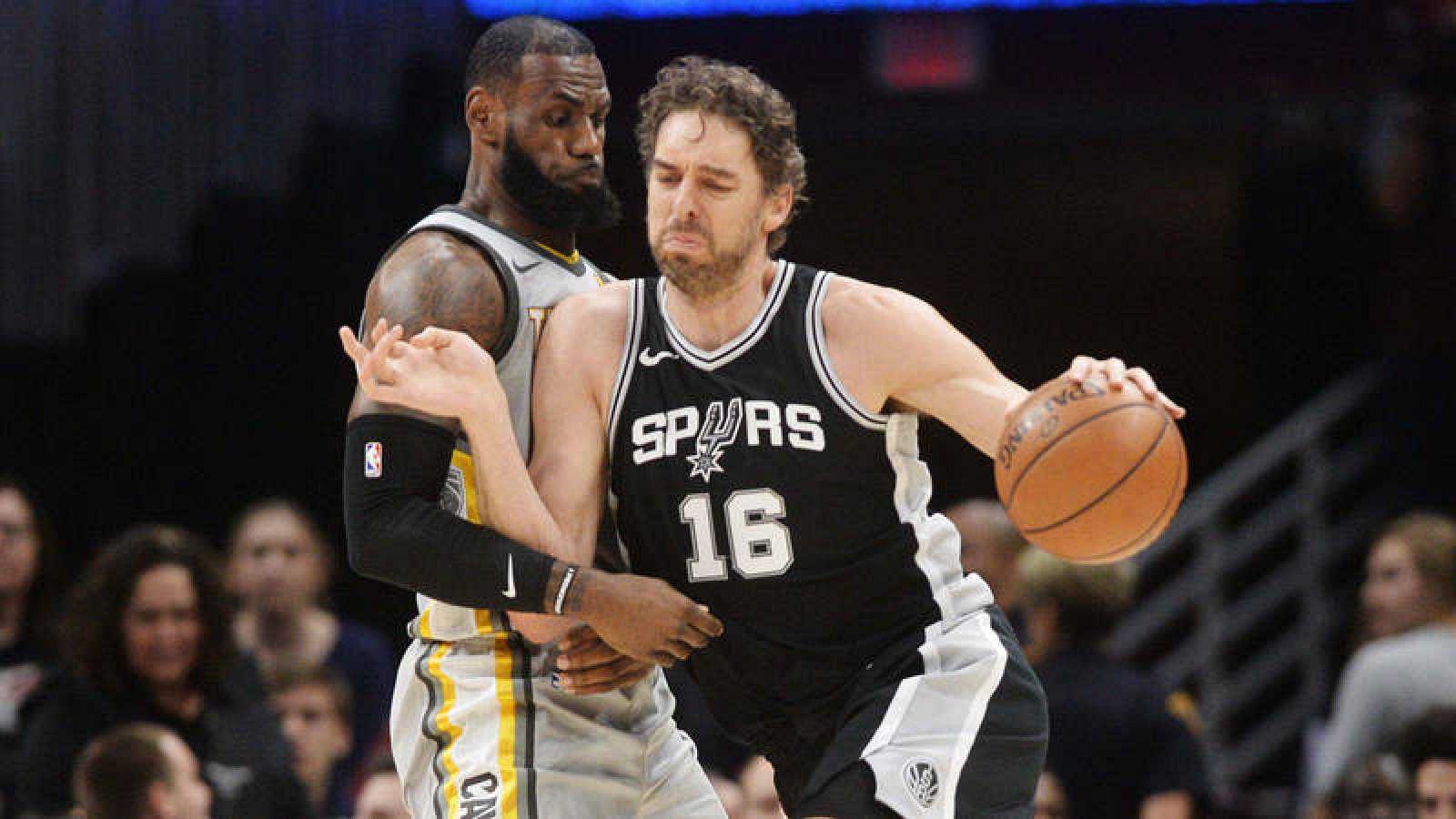 Pau Gasol le gana la partida a LeBron