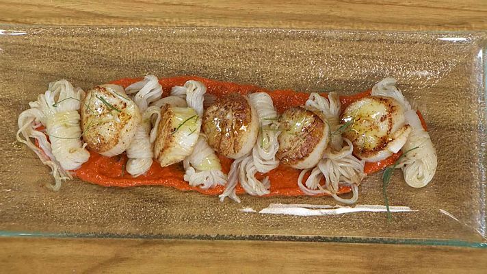 RTVE Cocina - "Pasta" con piquillos y anchoas