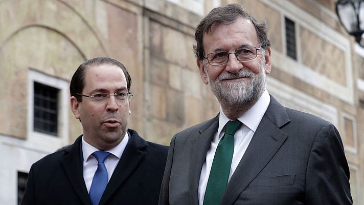 Telediario 1 - Rajoy asegura que nombrará ministro de Economía "la semana que viene"