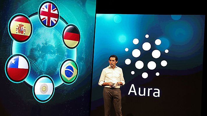 Telediario 1 - Telefónica lanza Aura, su asistente virtual personal