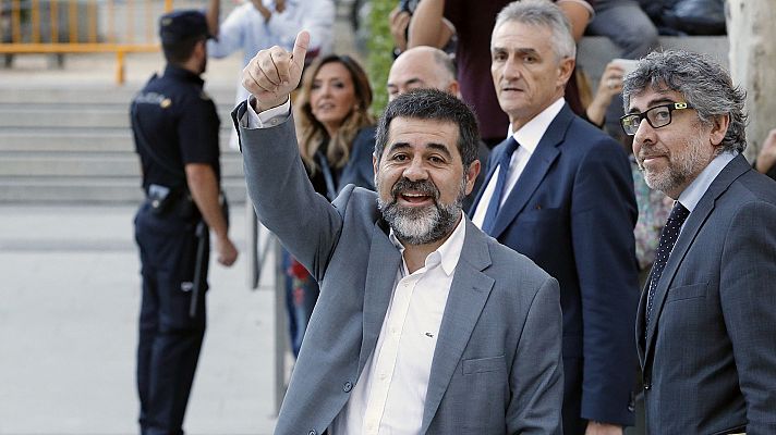 Telediario 1 - JuntsxCat y ERC preparan un acuerdo de gobierno con Jordi Sánchez como posible candidato a presidir la Generalitat