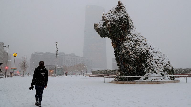 El temporal de nieve, lluvia y viento pone en alerta a 40 provincias
