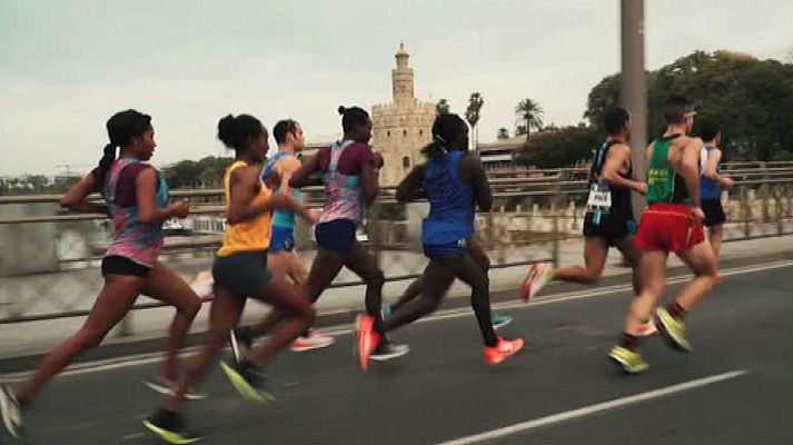 Atletismo - Maratón de Sevilla. Resumen