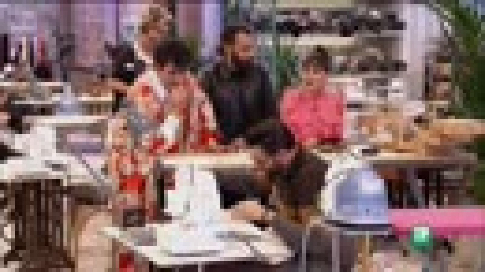 Maestros de la costura - Bibiana Fernández visita el plató de 'Maestros de la costura'