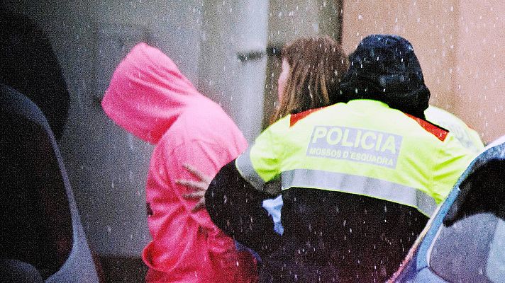 Telediario 1 - En libertad provisional el hijo el presunto autor del doble crimen de Susqueda