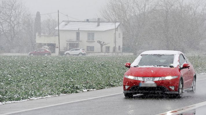 Precipitaciones localmente persistentes en zonas del Centro, Sur, Oeste de la Península y en Pirineos