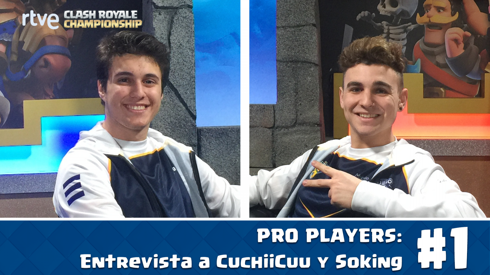 La trayectoria de los jugadores de Clash Royale CuchiiCuu y Soking