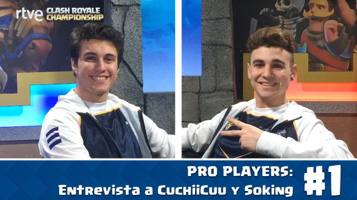 Clash Royale Championship - Entrevista a CuchiiCuu y Soking