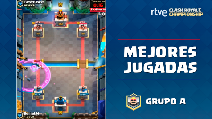 Clash Royale Championship - Grupo A - Las mejores jugadas