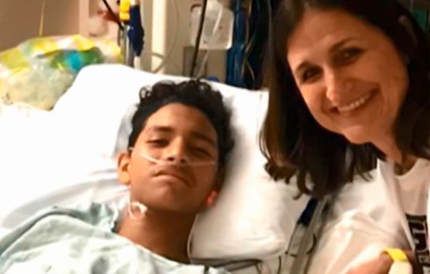 Telediario 1 - Anthony Borges, el pequeño héroe del tiroteo de Florida visitará el Camp Nou