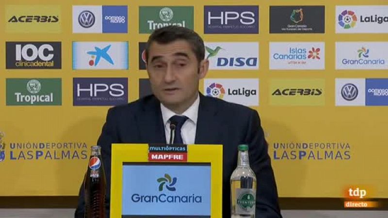 Valverde: "Nos ha hecho daño un penalti invisible"
