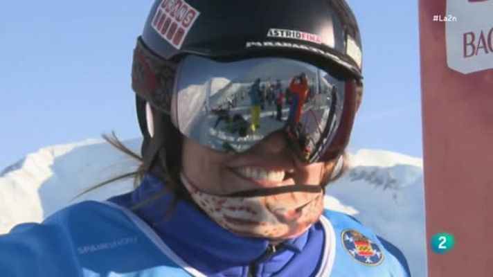 Astrid Fina, una abanderada "sin límites" en los Paralímpicos de Pyeongchang