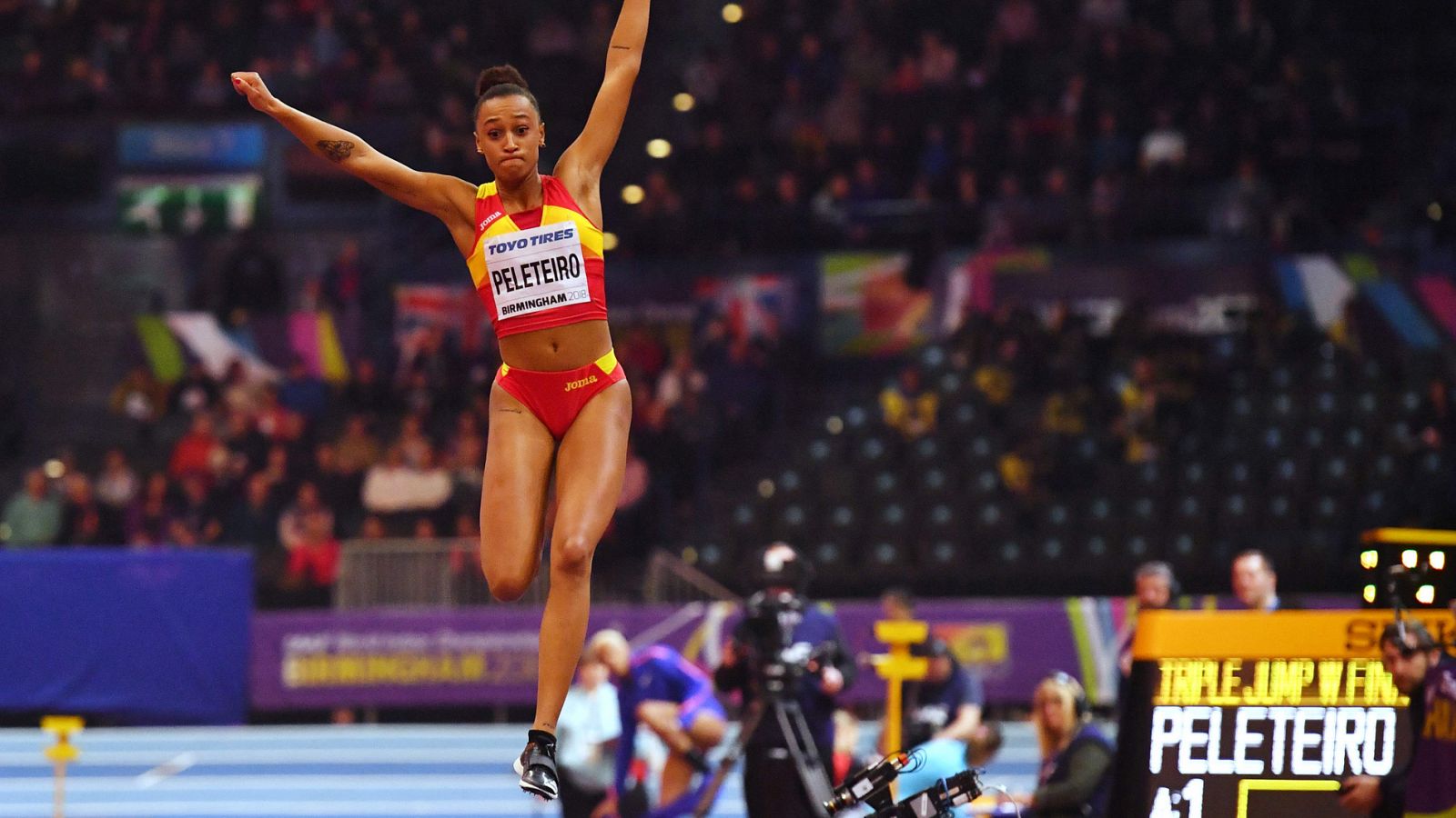 El bronce de Peleteiro en triple salto, "un sueño hecho realidad"