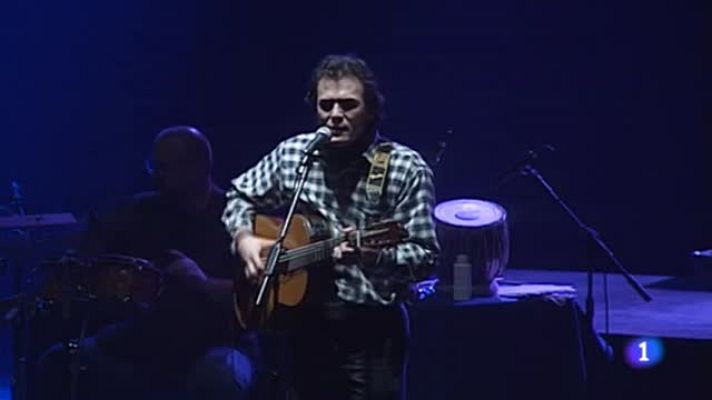 Telediario 1 - Ismael Serrano comienza en Logroño su nueva gira: "20 años. Hoy es siempre"