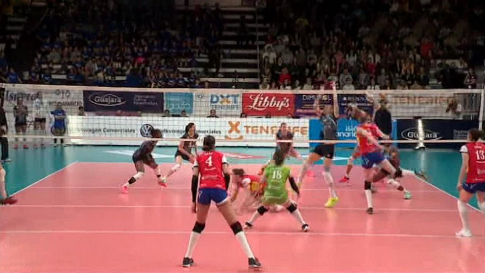 Voleibol - Copa de la Reina. Final: Minis Arluy VB Logroño - Arona Tenerife Sur