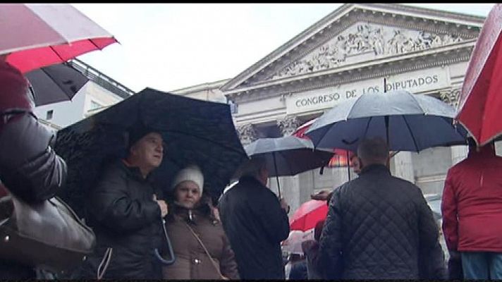 Parlamento - Pensiones al pleno tras las protestas