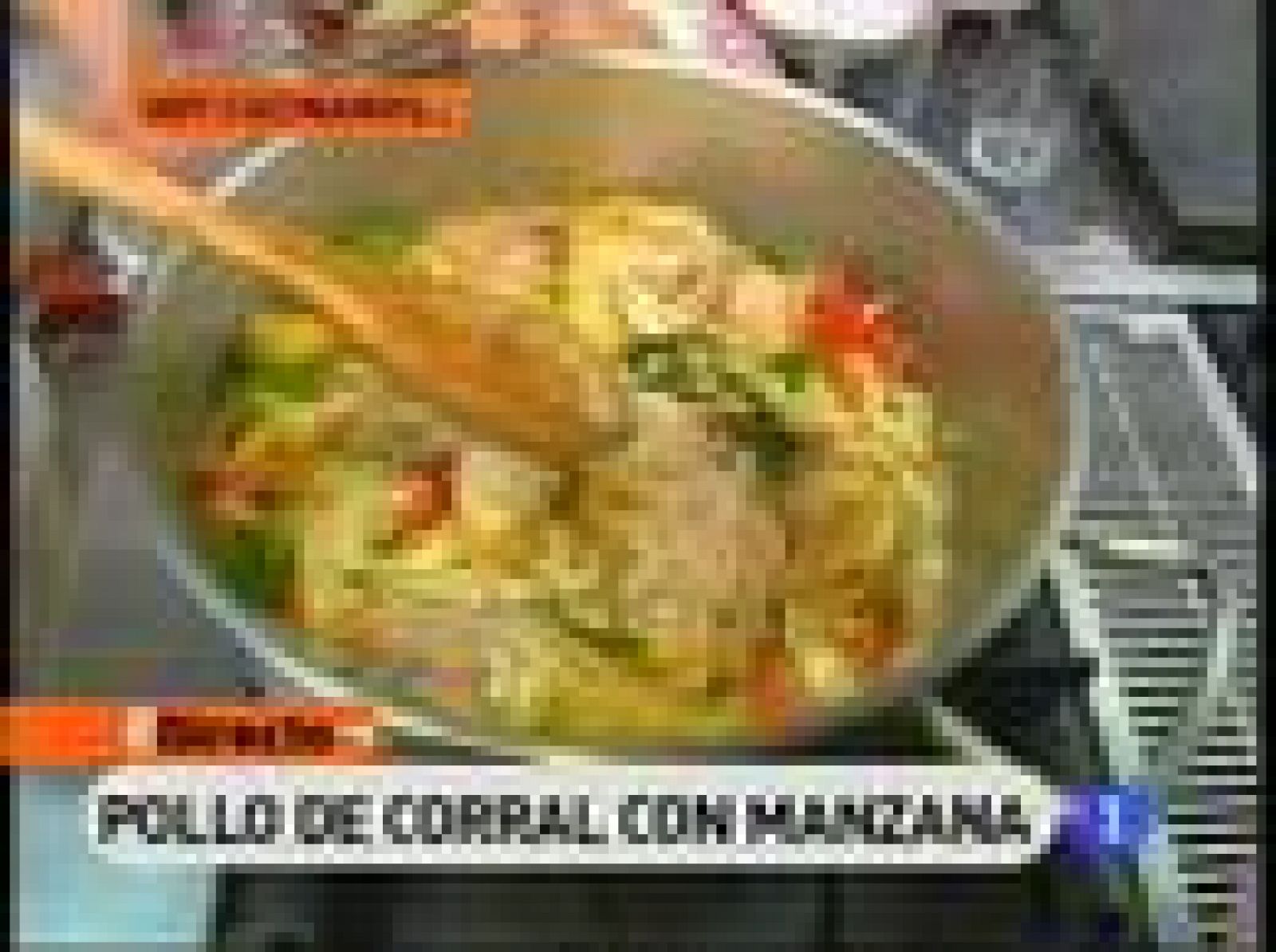 RTVE Cocina: Pollo de corral con manzana | RTVE Play